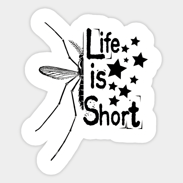 Life is Short... Sticker by Own LOGO